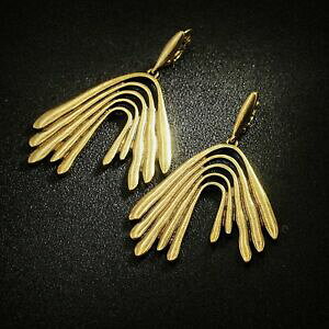 �y���������z�A�N�Z�T���[�@�l�b�N���X�@�S�[���h�A�[���f�R�A�[�g���^���V���t�g�r���e�[�W�C�������Oorecchini a monachella dorato art deco ramo albero metallo vintage bb 8