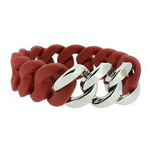 yzANZT[@lbNX@IWiXeXX`[VRbhVo[Jtbracciale da donna lega anseaticapopus originale in acciaio inox silicone rosso argento 106785