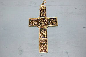�y���������z�A�N�Z�T���[�@�l�b�N���X�@ancienne croix pendentif 7,5 cm 4,5 cm
