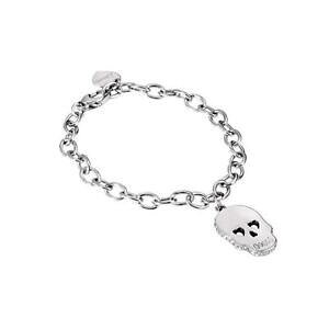 yzANZT[@lbNX@uXbgXeXX`[XJXJXtXL[bracciale uomo 2 jewels 231247 acciaio inossidabile teschio skull swarovski