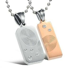 yzANZT[@lbNX@p[gi[`F[XeXX`[p[gi[CXg[y_g`F[partner catena impronte digitali in acciaio inox 2 love partner ciondolo strass 2