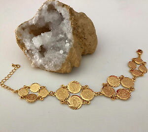 yzANZT[@lbNX@Jtr}RCbracciale tugra bileklik bilezik monete oro moneta da 22 ayar gp altin kaplama birmania