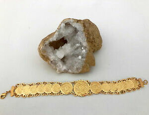 yzANZT[@lbNX@JtRCtugra ceyrek bracciale bileklik bilezik monete oro moneta da 22 ayar gp altin kaplama