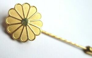 yzANZT[@lbNX@V|[re[WS[pic pingle chapeau cravate torsad ancien bijou vintage couleur or fleur 5097