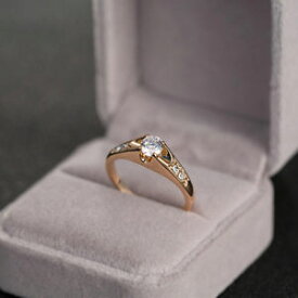 【送料無料】アクセサリー　ネックレス　リングピンクゴールドエンゲージメントクリスマスprezioso lusso anello oro rosa 18k pl cristallo di fidanzamento regalo natale