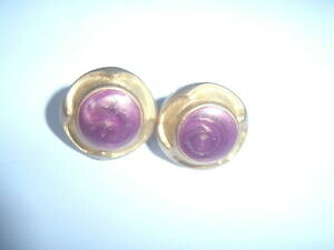 yzANZT[@lbNX@GisNCOsS[hg[fUCi[ldesigner monet look medievale in smalto opaco rosa scuro orecchini a perno tono oro