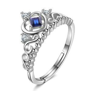 yzANZT[@lbNX@Tt@CAX^[OVo[Ozaffiro naturale argento sterling 925 corona fede nuziale