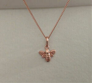 yzANZT[@lbNX@[YS[hX^[OVo[lbNXrose gold 925 argento sterling bombo collana