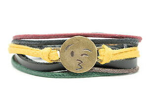 �y���������z�A�N�Z�T���[�@�l�b�N���X�@�J�t�N�I�h�����g�L�Xemoticons bracciale quadrante lancio a kiss artigianale