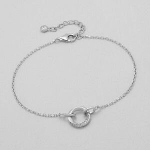yzANZT[@lbNX@{bNXX^[OVo[OuXbg925 argento sterling charm anello bracciale decorato con cz in box