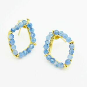 yzANZT[@lbNX@IX}Xg[COAK^aylas ottomano placcato oro semi preziosi gem stone orecchini agata