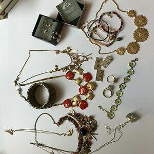 yzANZT[@lbNX@ANZT[Wuob`lavoro lotto di nuovi e usati bigiotteria accessorize, topshop, pia, ecc