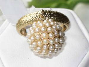 �y���������z�A�N�Z�T���[�@�l�b�N���X�@�{�[���{�[�������Ow060 pearl con appendice palla anello da donna fascino unico piuttosto ball