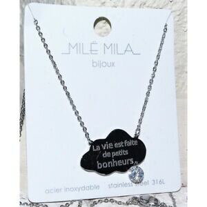 yzANZT[@lbNX@~lbNXX`[Vo[lolilota mil mila collana nuvole e strass acciaio argentato