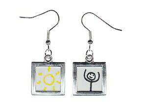 yzANZT[@lbNX@nMOCOJX^foto quadre orecchini miniblings pensile do it yourself personalizzato argentati