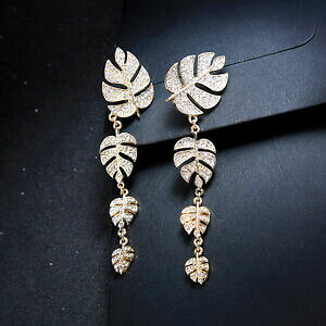 �y���������z�A�N�Z�T���[�@�l�b�N���X�@�C�������O�����O�V�[�g�A�[���f�R���g��orecchini candeliere lungo foglio pav art deco retr xx30