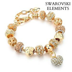 yzANZT[@lbNX@uXbgOuYXtXL[bracelet gourmette charms coeur perles dor bronze swarovski elements pq or