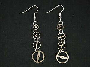 yzANZT[@lbNX@y_gCO~jMAruota dentata orecchini pendenti miniblings mini orologi ingranaggi upcycling