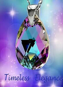 yzANZT[@lbNX@X^[OVo[XtXL[eBApendente dellargento sterlina 925 cristalli da swarovski lacrima 22mm