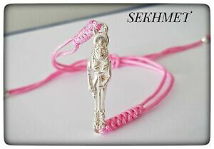 �y���������z�A�N�Z�T���[�@�l�b�N���X�@�v���^�v���^pulsera diosa egipcia ,sekhmet silver plata 925ml, egipto plata 925m sekhmet