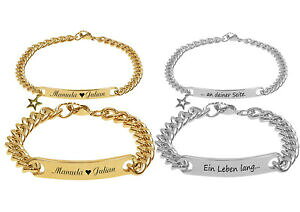 yzANZT[@lbNX@uXbgXeXX`[p[gi[y_g{bNXIid bracciali in acciaio inox look partner incisione a scelta e stella ciondolo box