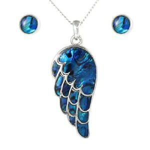 yzANZT[@lbNX@COpEAVFali dangelo amp; orecchini set paua shell set