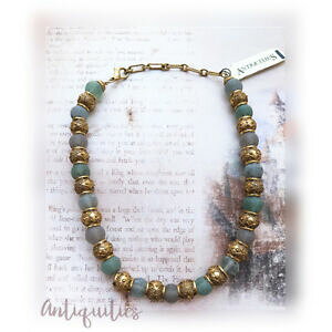 yzANZT[@lbNX@S[hr[YKXlbNXantiquities color oro 406cm adj vetro collana con perline msrp