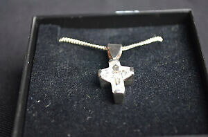 yzANZT[@lbNX@bg`F[COX^[OVo[NXlotto n orecchini zirconi argento sterling croce su 16 catena cordolo * prezzo di vendita ridotto