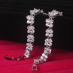 yzANZT[@lbNX@t@bVVo[XtXL[NX^NAt[JtuXbgJ[fashion colore argento realizzato con cristalli swarovski chiaro fiore braccial