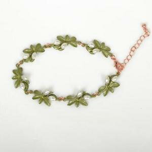 yzANZT[@lbNX@Git[uXbgbeautiful smaltato fiore bracciale 20cm estensore cg1126