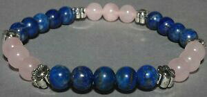 yzANZT[@lbNX@uXbg}ObgsXY[Ybracelet marguerite lapis lazuli et quartz rose