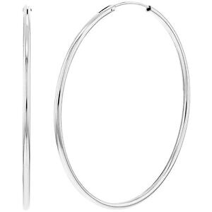 yzANZT[@lbNX@X^[OVo[COargento sterling 925 semplice infinito grande orecchini a cerchio per giovani o