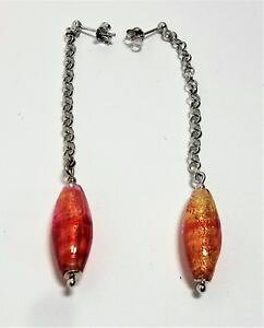 yzANZT[@lbNX@CO[UC^AmKXorecchini donna riki rosa antica murrina vetro murano made in italia v788