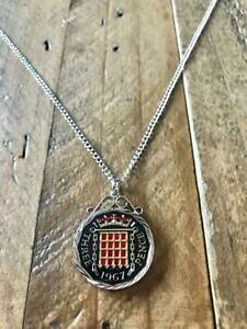 yzANZT[@lbNX@GiRCy_glbNXv[gnuova inserzionevintage 1967 smalto soldini moneta ciondolo amp; collana grande regalo di compleanno