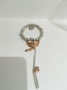 yzANZT[@lbNX@rrAuXbgg[[Ybibi bijoux cuore ala mano braccialetto tono nuovo rose