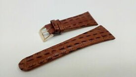 【送料無料】アクセサリー　ネックレス　ブレスレットクロノマロンbracelet montre chrono faon croco en 28mmmarron