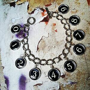 yzANZT[@lbNX@Be[W^CvC^[L[guXbgG[Xunique vintage macchina da scrivere i numeri chiave retr bracciale 0 1 2 3 4 5 6 7 8 9 ace