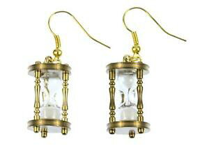 yzANZT[@lbNX@CO^C}[S[forecchini clessidra funzionante pensile miniblings timer tempo orologi orologio golden