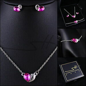 yzANZT[@lbNX@lbNXCOuXbgzCgS[hXtXL[GgJ[gcollana orecchini bracciale * met cuore *, oro bianco pl, swarovski elements, a