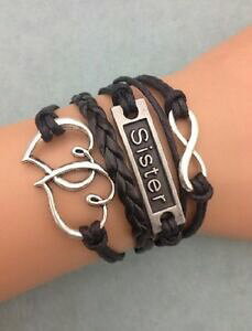 �y���������z�A�N�Z�T���[�@�l�b�N���X�@�J�t�X�L�����b�s���Osorella bracciale pelle braccialesister avvolgente regalo