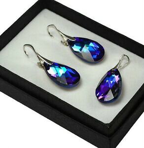yzANZT[@lbNX@sAXX^[OVo[XtXL[NX^Zbgorecchini argento sterlingset da cristalli swarovski 22 mm peraheliotrope