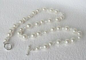 yzANZT[@lbNX@r[YXtXL[NX^zCgp[lbNXcollana di perle realizzati con perle di cristallo swarovski bianco
