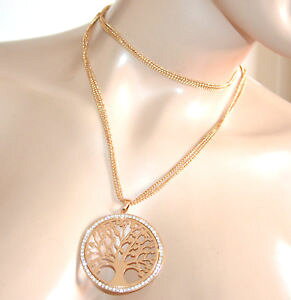 yzANZT[@lbNX@OlbNXhilbNXC[y_gS[fc[collana lunga donna oro girocollo fili ciondolo albero dorata strass regalo a1