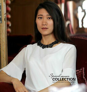 yzANZT[@lbNX@RA[m[A[fRobNIWicollier argent court chaine noir art deco retro original zr 3