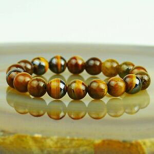 yzANZT[@lbNX@Jt^CK[ACTCYbracciale occhio di tigre misura 10 mm perle prezioso gioelli donna buddismo