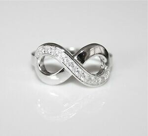 yzANZT[@lbNX@X^[OVo[CtBjeBOpretty sterling silver pave cz con zirconi infinity ring