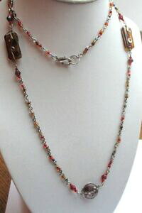 yzANZT[@lbNX@OhRA[re[WAWFgA[fRgrand collier bijou vintage sautoir couleur argent perles dco rsine ambre 654