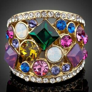 yzANZT[@lbNX@}`J[NX^Oanello di cristallo multicolor festa per ragazze donne ragazze mj0082