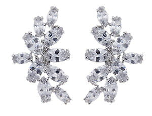 �y���������z�A�N�Z�T���[�@�l�b�N���X�@�C�������O�C�������O�N���b�vclip su orecchini silver plated luxury orecchino con zirconimarla