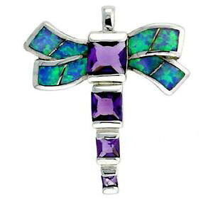 yzANZT[@lbNX@X^[OVo[Ip[g{y_gJ[AWXgargento sterling libellula ciondolo con opale amp; colore ametista